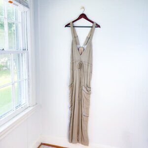FP Movement Southern Lights Onesie Jumpsuit Desert Sage Tan XS Free People